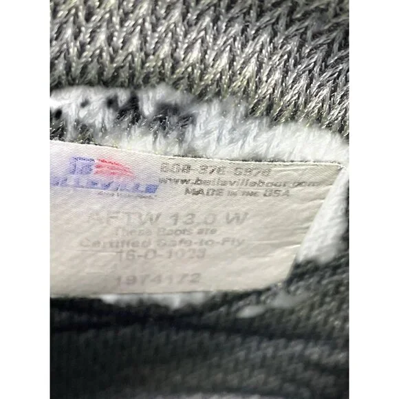 Belleville Gortex Mens Tan Suede Tacticle Combat Boots Sz 13W SKU 9398 - Picture 9 of 13